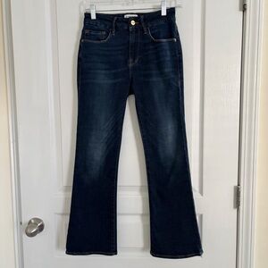 FRAME Jeans Le Crop Mini Boot Sidewinder